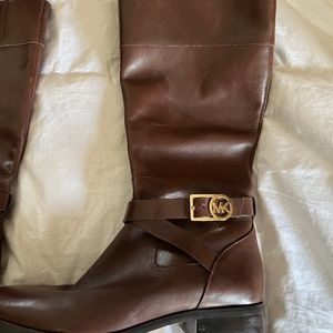 Michael Kors leather boots